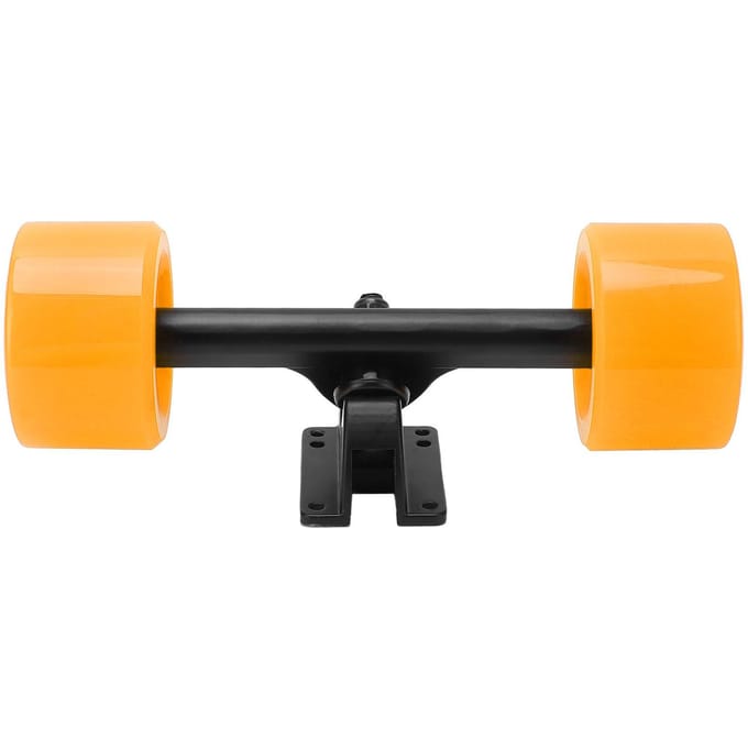 Trucks et Roues de Skateboard Dureté 82A Haute Précision Stables Accessoires de Skateboard pour Skateboards Électriques orange