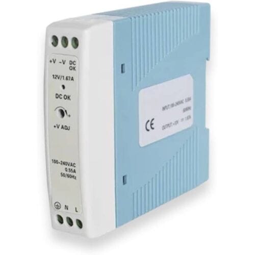 Teltonika - power supply - 20 watt Voeding - 20 Watt - ATX - 80 Plus