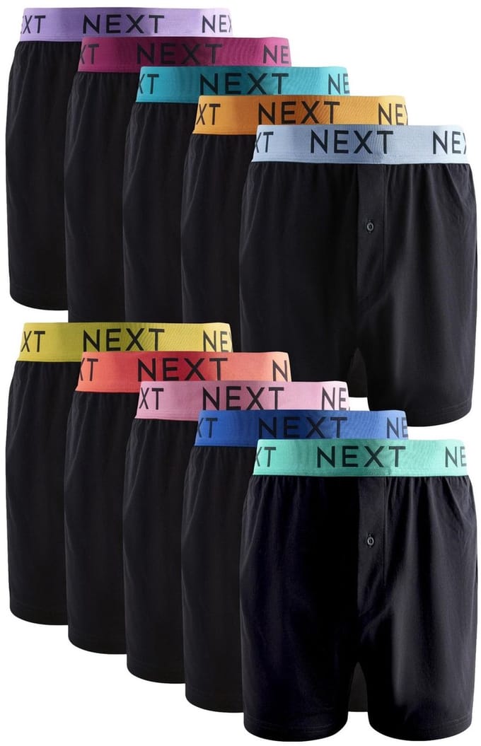 Next - Heren - Boxershorts met wijde pasvorm - Zwart