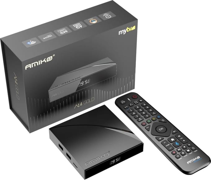 Streaming Box - Android Media Speler - 4K Content Kijken - Snelle WiFi 6