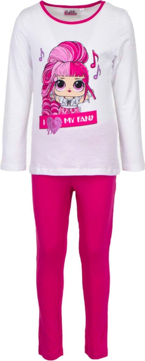 Kinderpyjama - L.O.L. Surprise - Wit - 5 jaar/110 cm