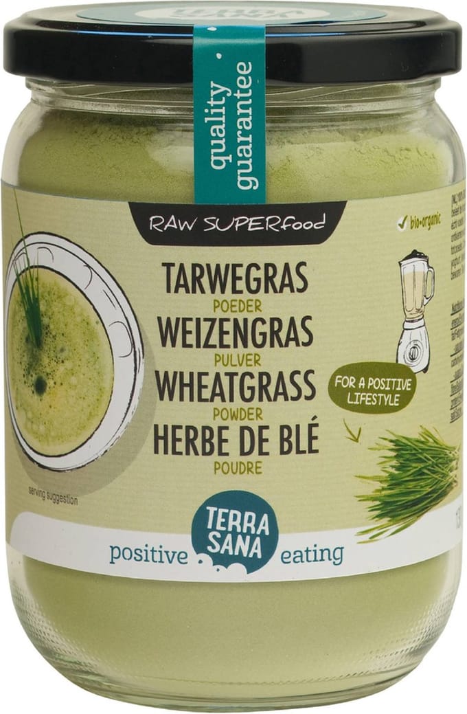 Terrasana Raw Tarwegras poeder