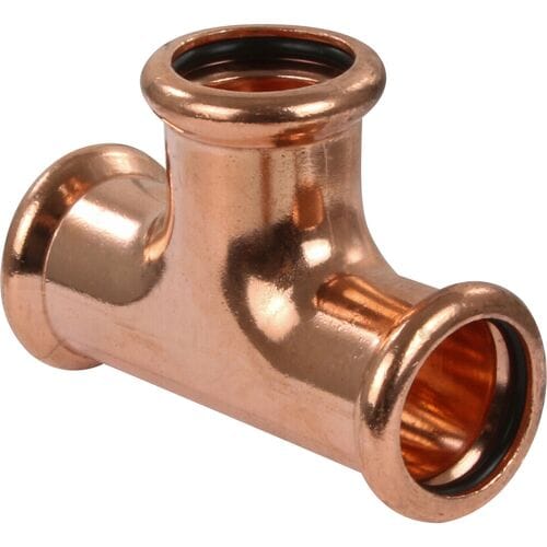 Vsh Fabrieken Xpress copper t-piece fff 22