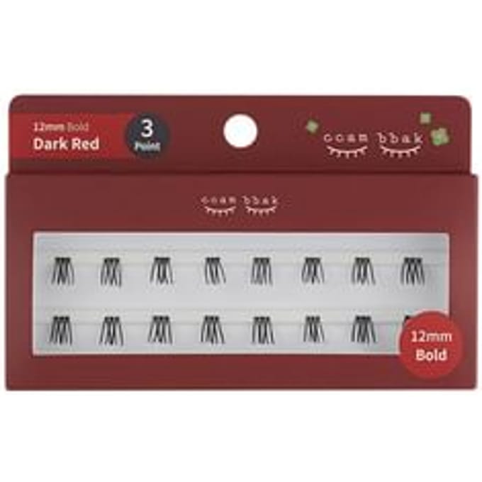 ccam bbak - Original Bold Eyelash 3 Points - 3 Types 12mm