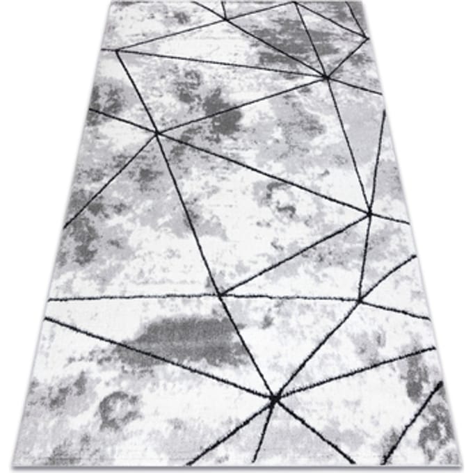 Kleden Rugsx Tapijt modern COZY Polygons, geometrisch , drieho 120x170 cm