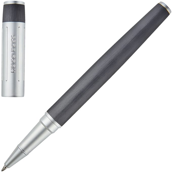 Hugo Boss - HSV3065D - Rollerballpen - zilver/grijs - Gear