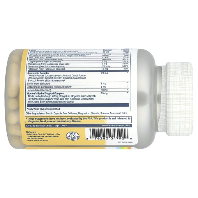 Vrouwen Gouden Multivitamine, 90 Capsules