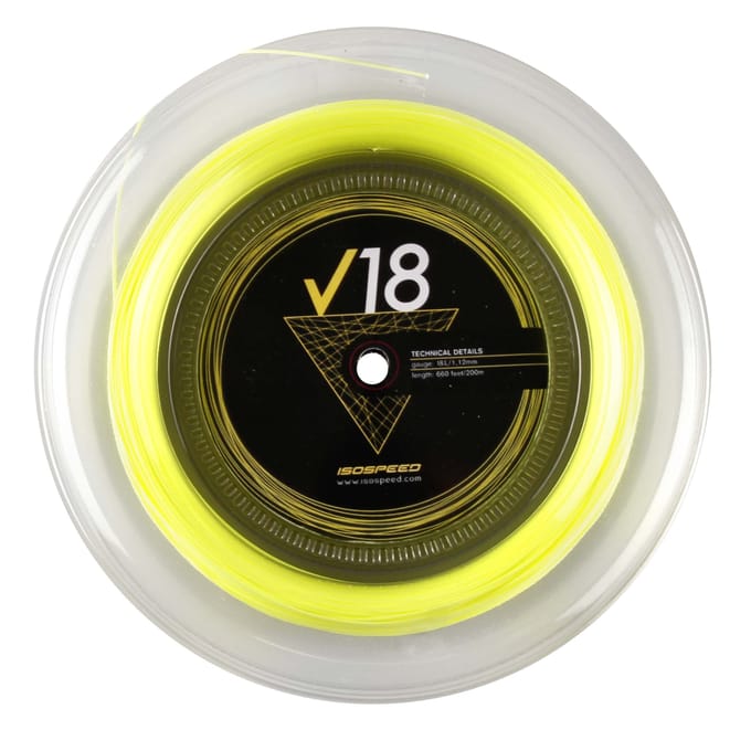 Isospeed V18 Rol Snaren 200m-Geel