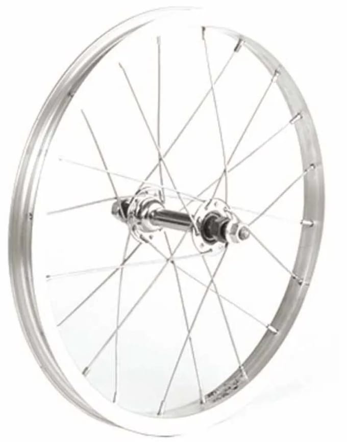Dema Drobec 20´´ Junior Voorwiel Zilver 10 x 100 mm