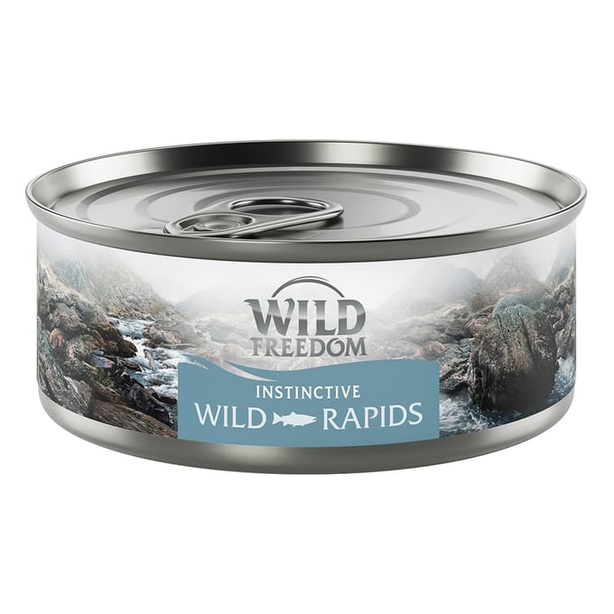 6x70g Wild Rapids Zalm Wild Freedom Kattenvoer