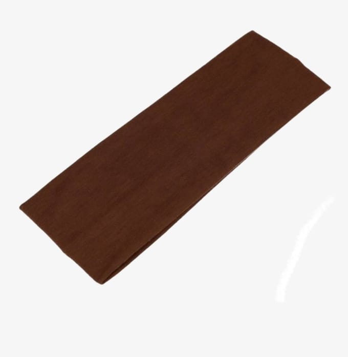 Haarband donker bruin - haar - haar accessoire- hoofdband - decoratie