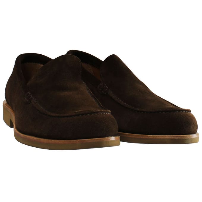 Hackett Soft Heren Donkerbruine Schoenen