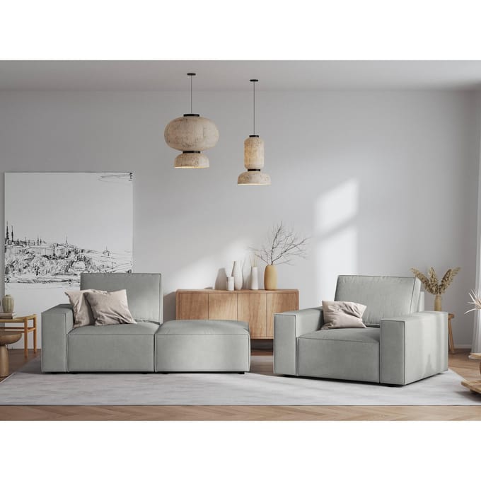 Fauteuil Carlo ribstof | Milo Casa