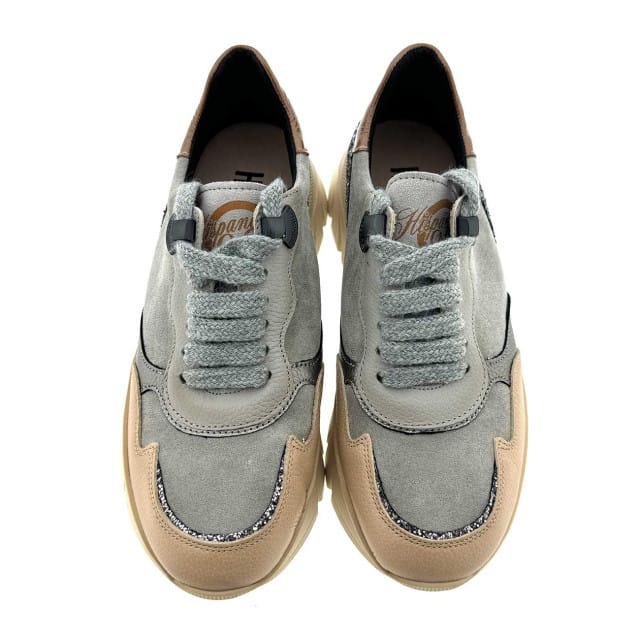Hispanitas Chi243617 Sneakers - Suède - Dames - Beige - Maat 37