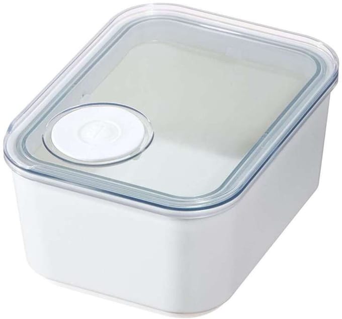iDesign - Crisp Voorraadpot Small - Gerecycled Polypropyleen - Wit