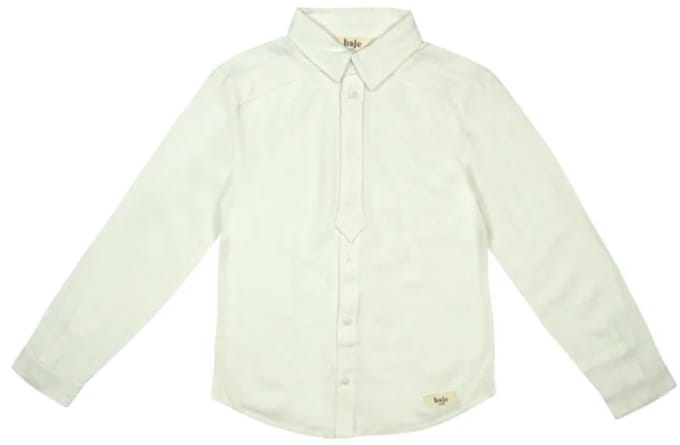 Baje Texas blouse jongens off white 74