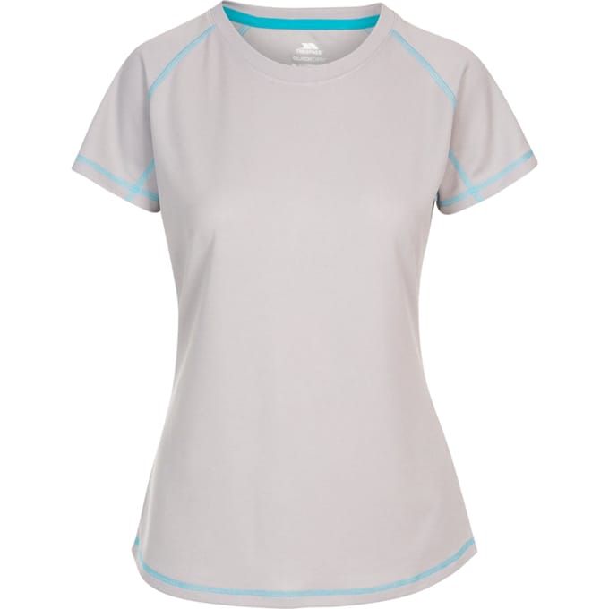 Trespass - Dames Viktoria Sport T-Shirt (Platina)