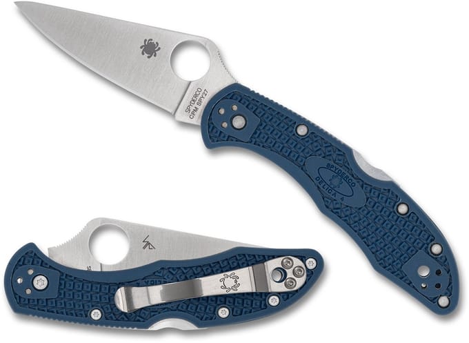 Spyderco Delica 4 Lightweight Cobalt blue CPM SPY 27 PE