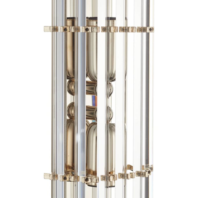 austrolux Wandlamp Ontario, 41 cm, 24 K verguld, glas