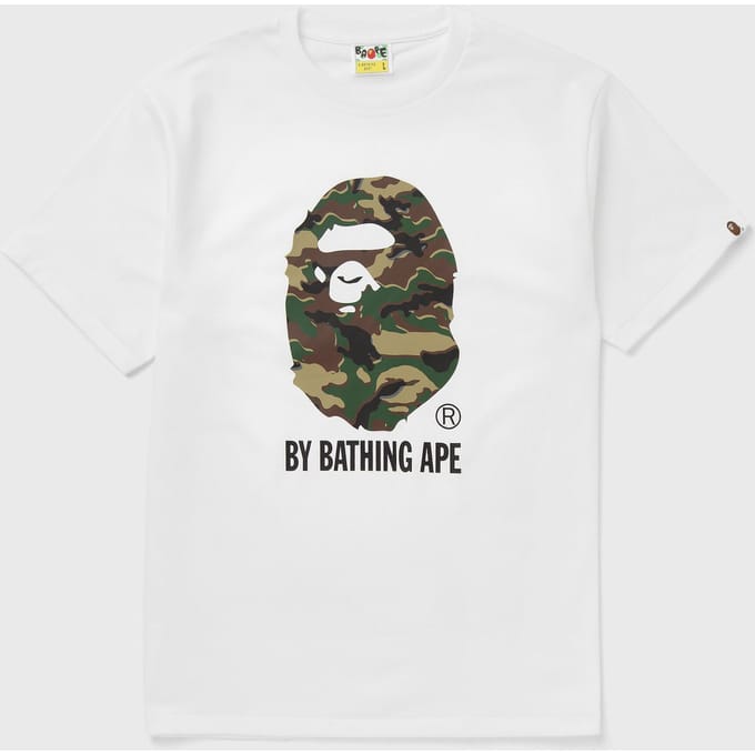 GLITCH WOODLAND CAMO BY BATHING APE TEE