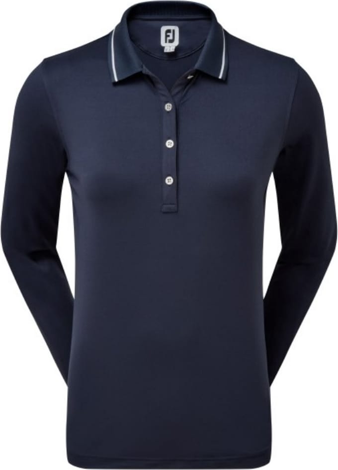 FootJoy Thermal Shirt/ Polo - Blauw - Maat L