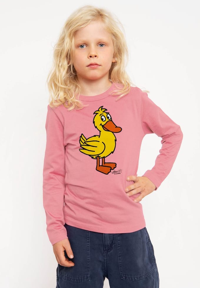 Logoshirt Langarmshirt Die Sendung mit der Maus - Ente