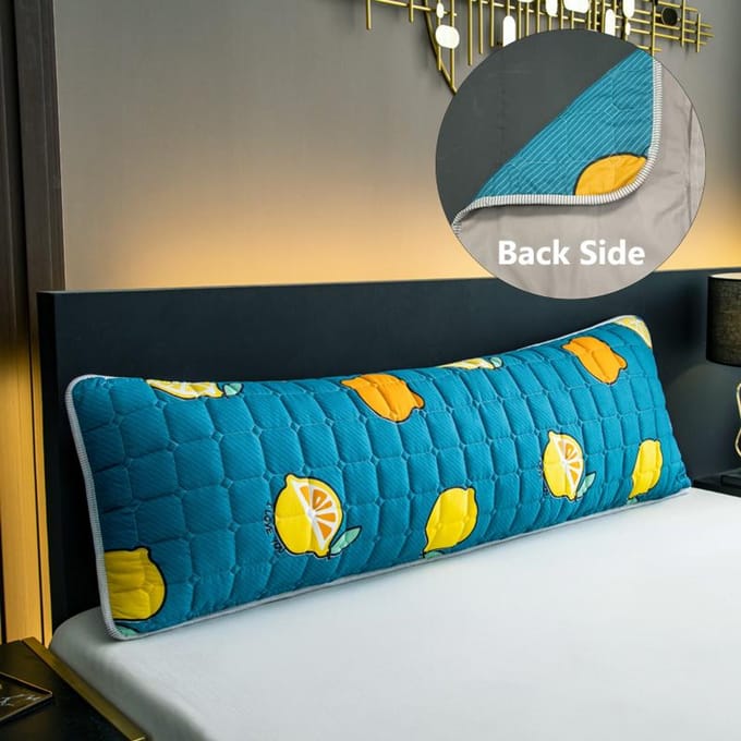 Effen Kleur Gewatteerd Ontwerp Lang Kussensloop Beddengoed Lichaam Kussensloop Kussensloop Voor Gezonde Standaard 48*120cm/48*150cm/48*180cm 1pc 120x48cm