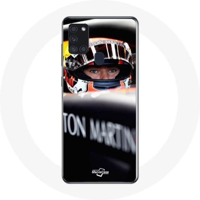 Samsung Galaxy A21S Hoesje Formule 1 Max Verstappen Autocoureur