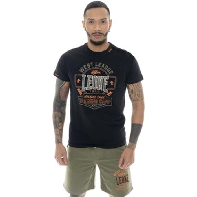 T-shirt Leone 1947 Man Short Sleeves Military 1947