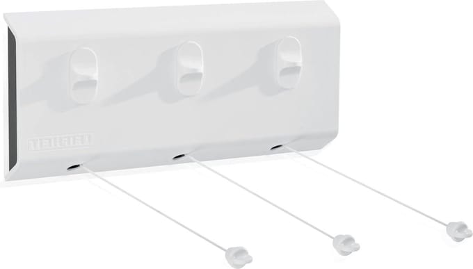 Driedraads Wall Airer 5m | Rollfix 150 Triple Longline - Wit