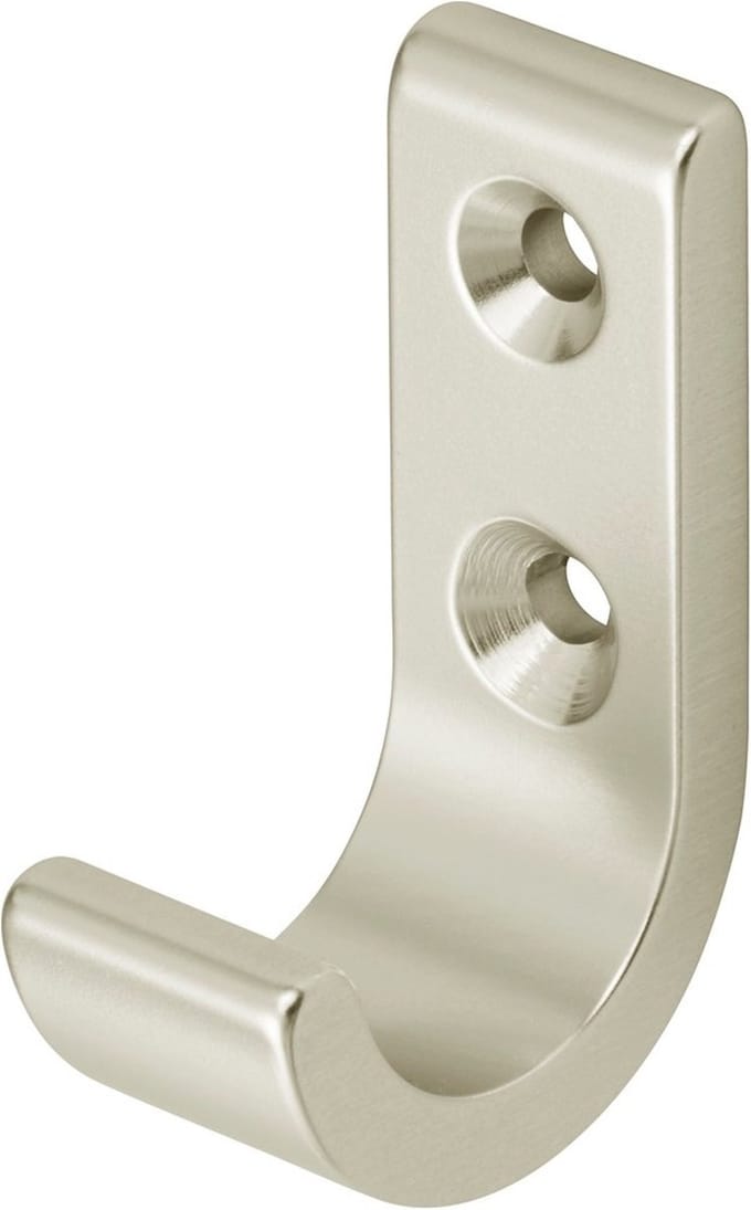 Hermeta Handdoekhaak Nieuw Zilver - 0554-02
