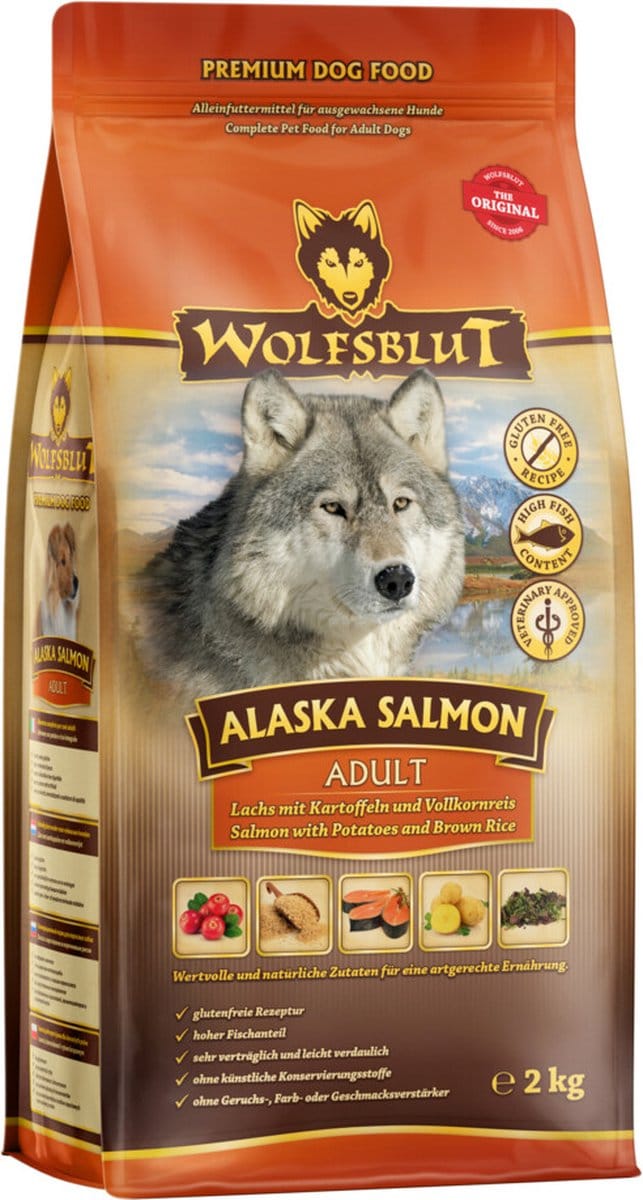 Wolfsblut Alaska Salmon - 2 kg