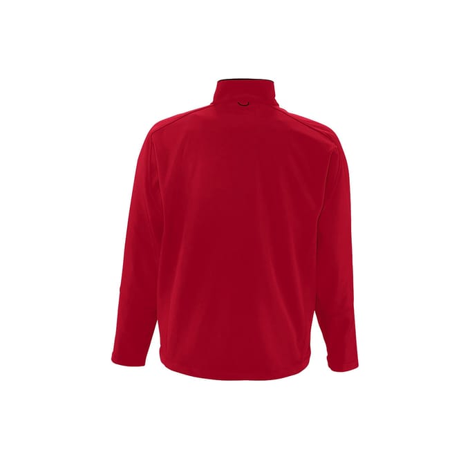 SOLS Heren Relax Soft Shell Jacket (ademend, winddicht en waterbestendig) (Rood)