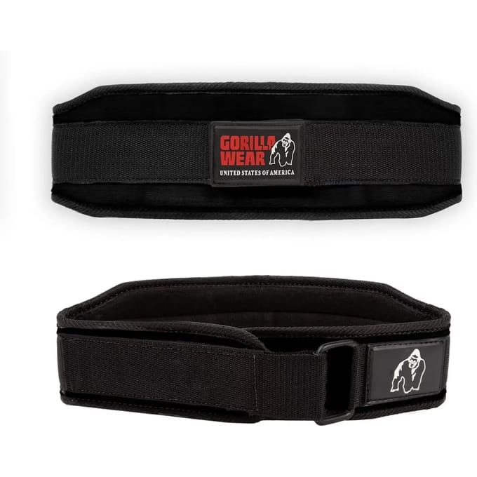 Gorilla Wear 4 Inch Dames Lifting Belt - Zwart - M