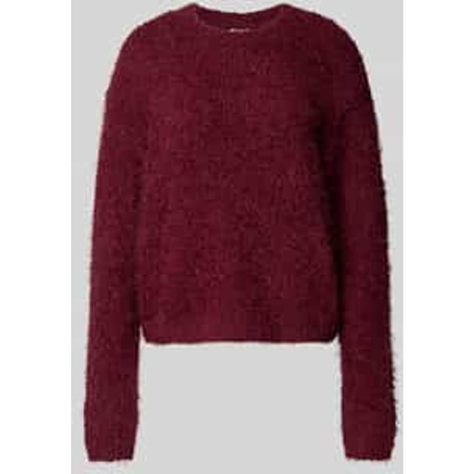 Gebreide pullover van effectgaren, model 'SASSY'