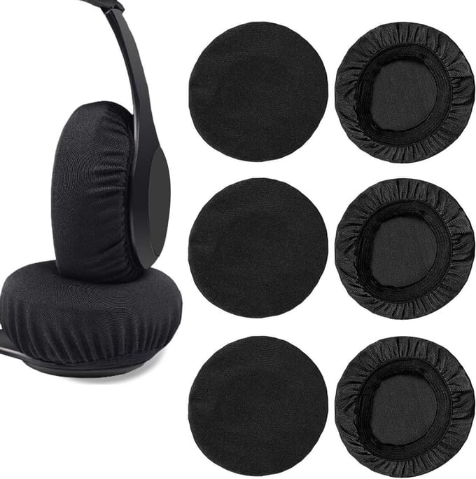 Set van 6 Universele Hoesjes voor Over-Ear Koptelefoons - Wasbaar en Elastisch