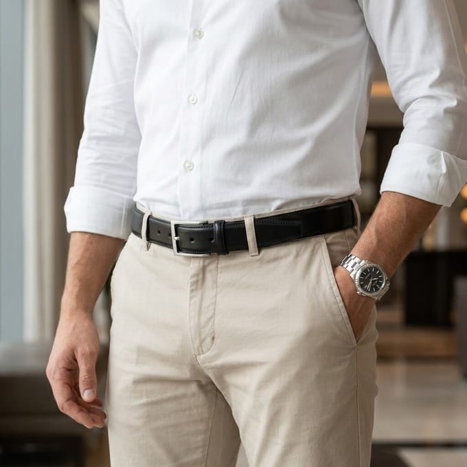 Sixroad Sixroad Riem zwart Leer
