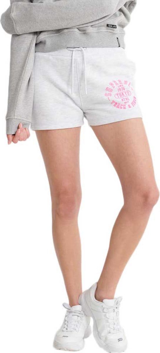Superdry Track&field Korte Broek Wit XS Vrouw