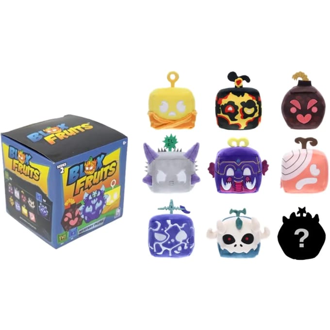 Blox Fruits verzamelbare pluche knuffel blind box 10 cm Roblox speelgoed.