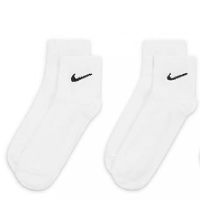 Chaussettes fines Nike Everyday ankle 3 paires Sx7677 100 024 white