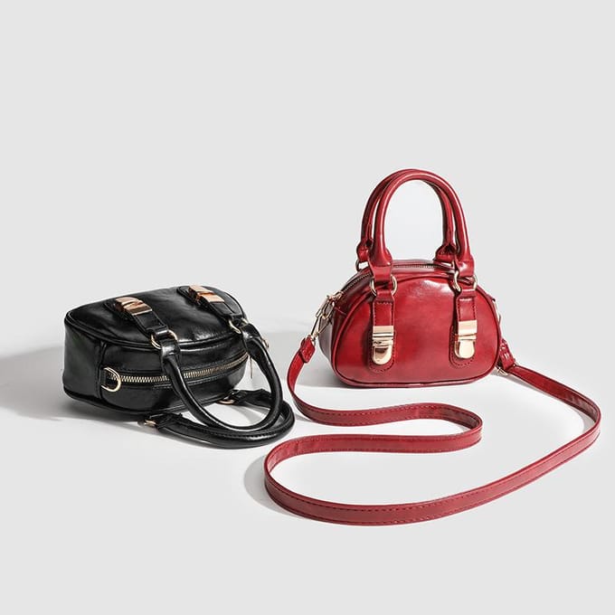 Mode Textuur Kleine Tas Damesmode Schoudertas Handtas Kettingtas Crossbody Schelptas black
