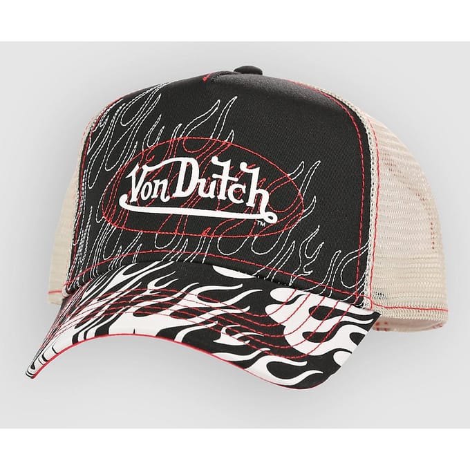 Von Dutch Heat Trucker Cap zwart
