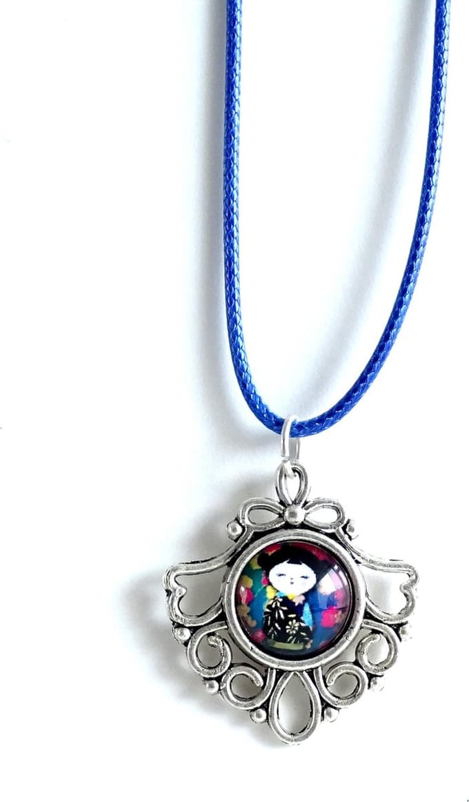2 Love it Chinese Pop Z - Ketting - Gevlochten leer