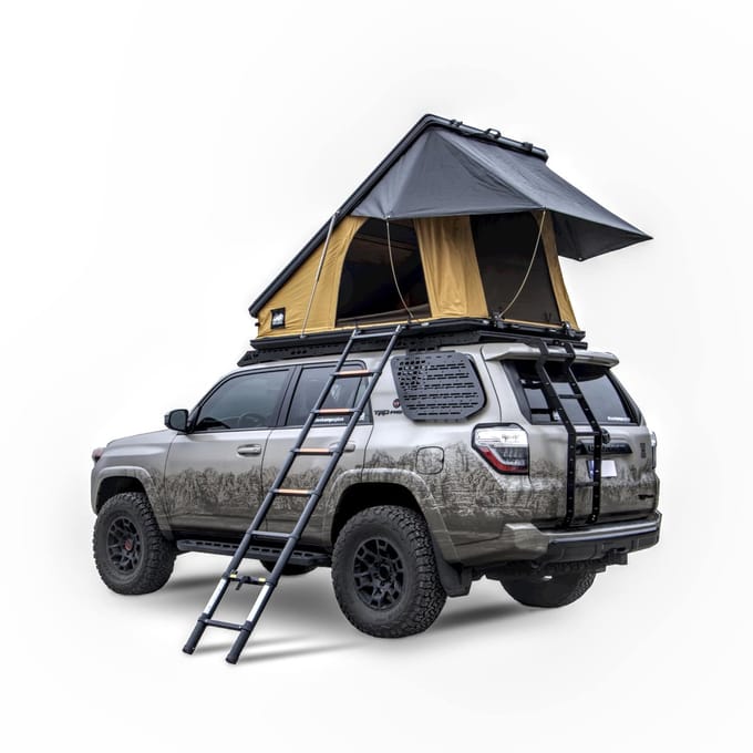 OFFLANDER TRIANGLE TAHAT Serie - Dak Tent - 2 Persoons - Aluminium - Memory Foam Matras