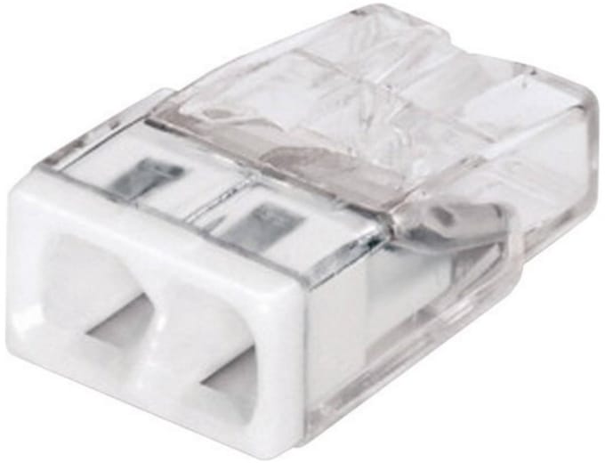 15x WAGO lasklem 2273-202 | 2 voudig | 15 st | Wit