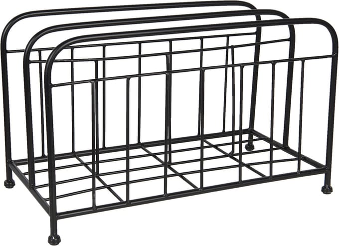 Clayre & Eef Tijdschriftenhouder 39x20x23 cm Bruin IJzer