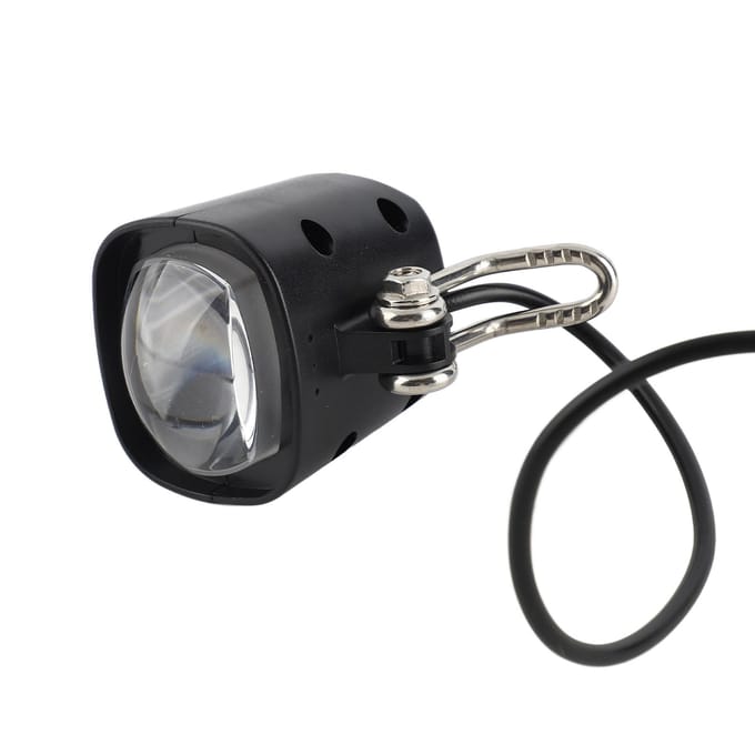 3660V LED Fietslampen Koplamp Waterdicht met Claxon Fiets Voorlicht black