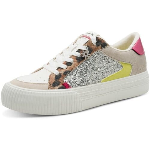 Tamaris dames sneaker 1-23789-46 329 lage schoenen veganistisch Leopard Comb