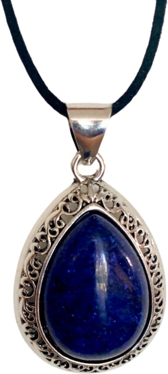 Ketting Lapis Lazuli Blauw 45 cm - Charme Bijoux