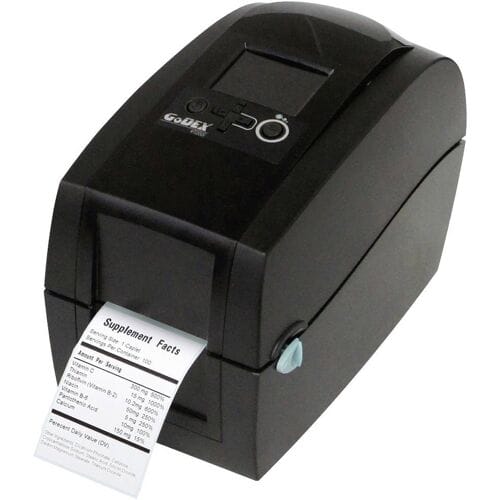 Godex RT200i Labelprinter Warmtetransmissie, Thermisch 203 x 203 dpi Etikettenbreedte (max.): 60 mm USB, RS-232, LAN